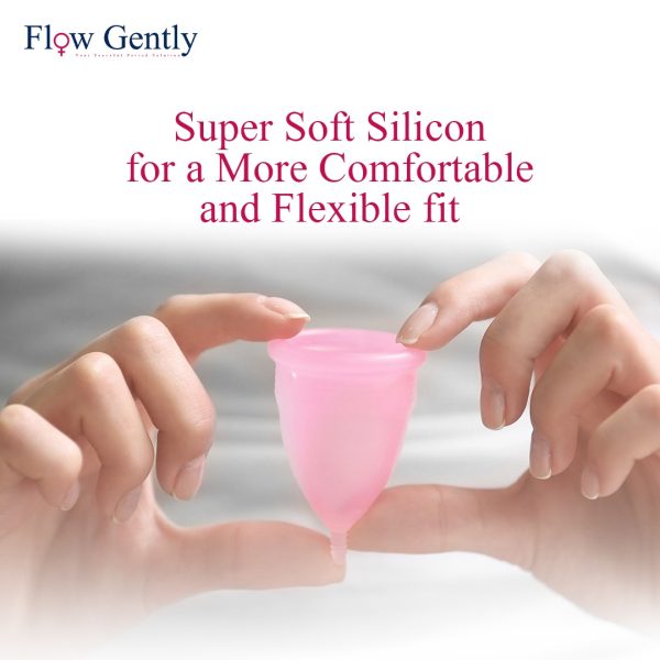 Flowgently Medical-Grade FDA Approved Silicone Menstrual Cup - Image 2